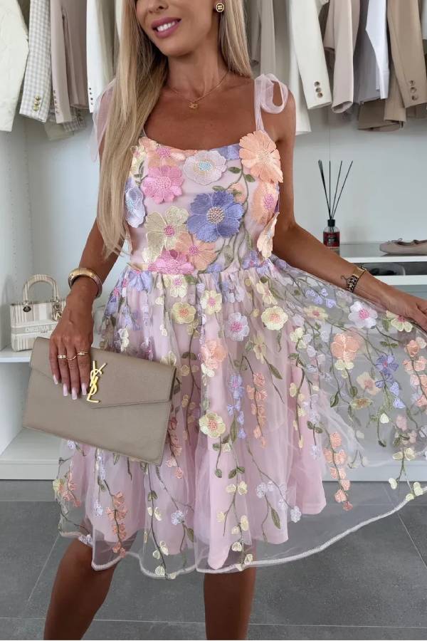 SUMMER JULY STRAPPY DRESS