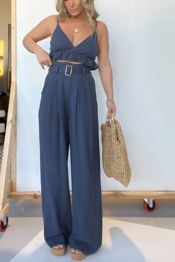 Arabella Woven Set Navy