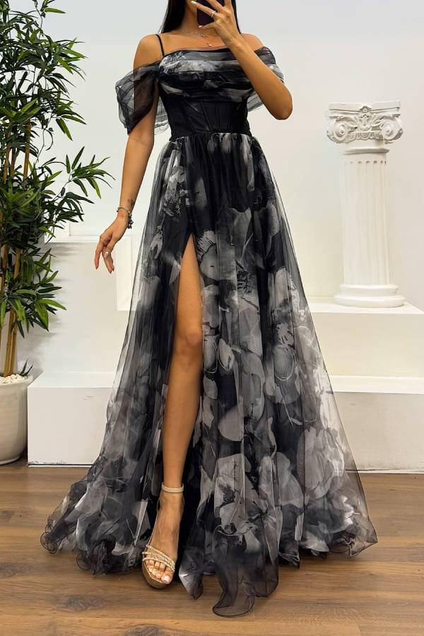 Tulle Evening Dress