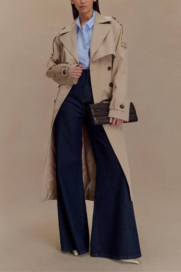 Twill Trench Coat