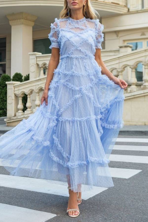 Sweet Fungus Lace Fairy Dress
