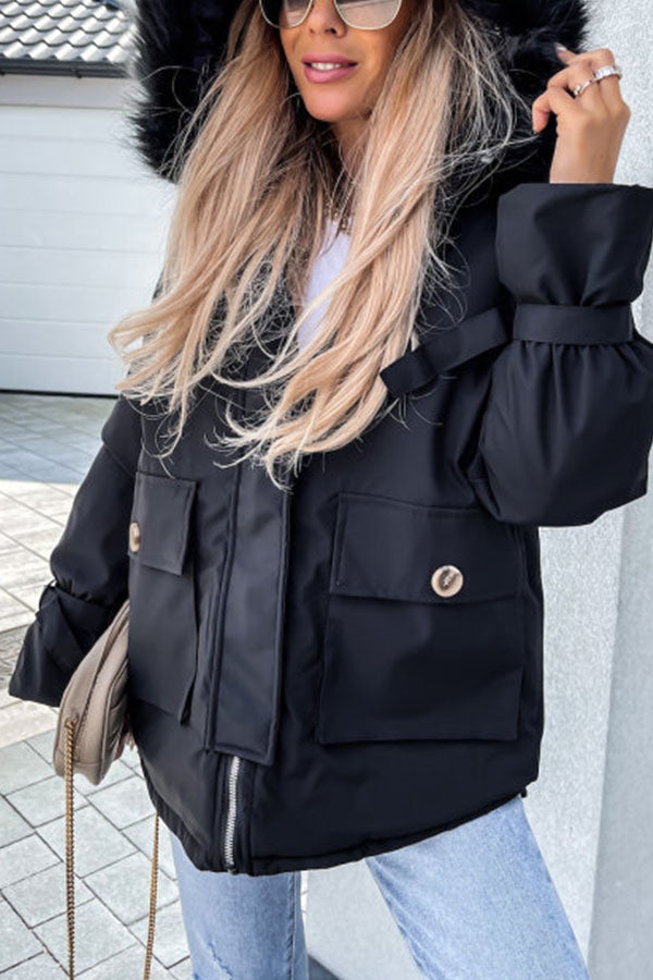 PISTACHIO PARKA JACKET