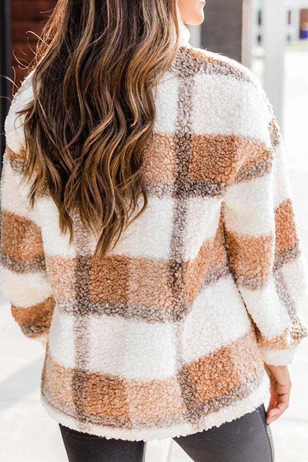 Khaki Thermal Lamb Sweatshirt
