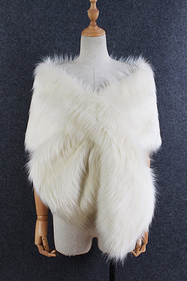 Eco-friendly Fur Soft Shawl