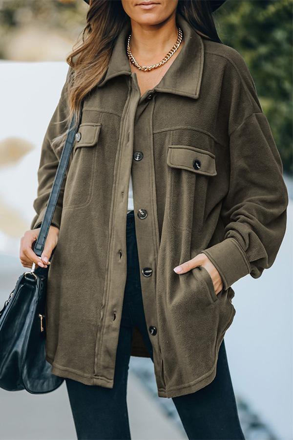 Mid-length Cardigan Loose Jacket