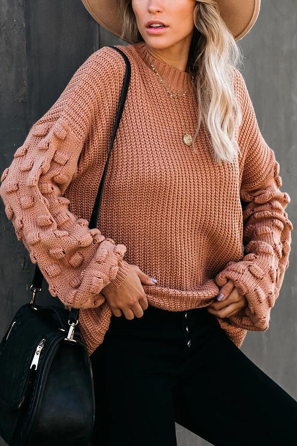Balloon Sleeve Sweater
