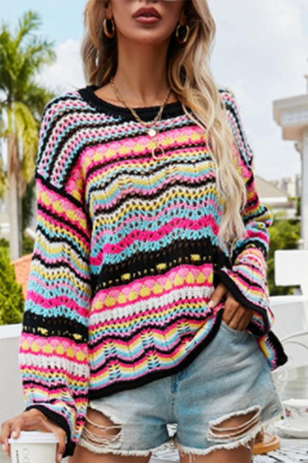 Loose Striped Sweater