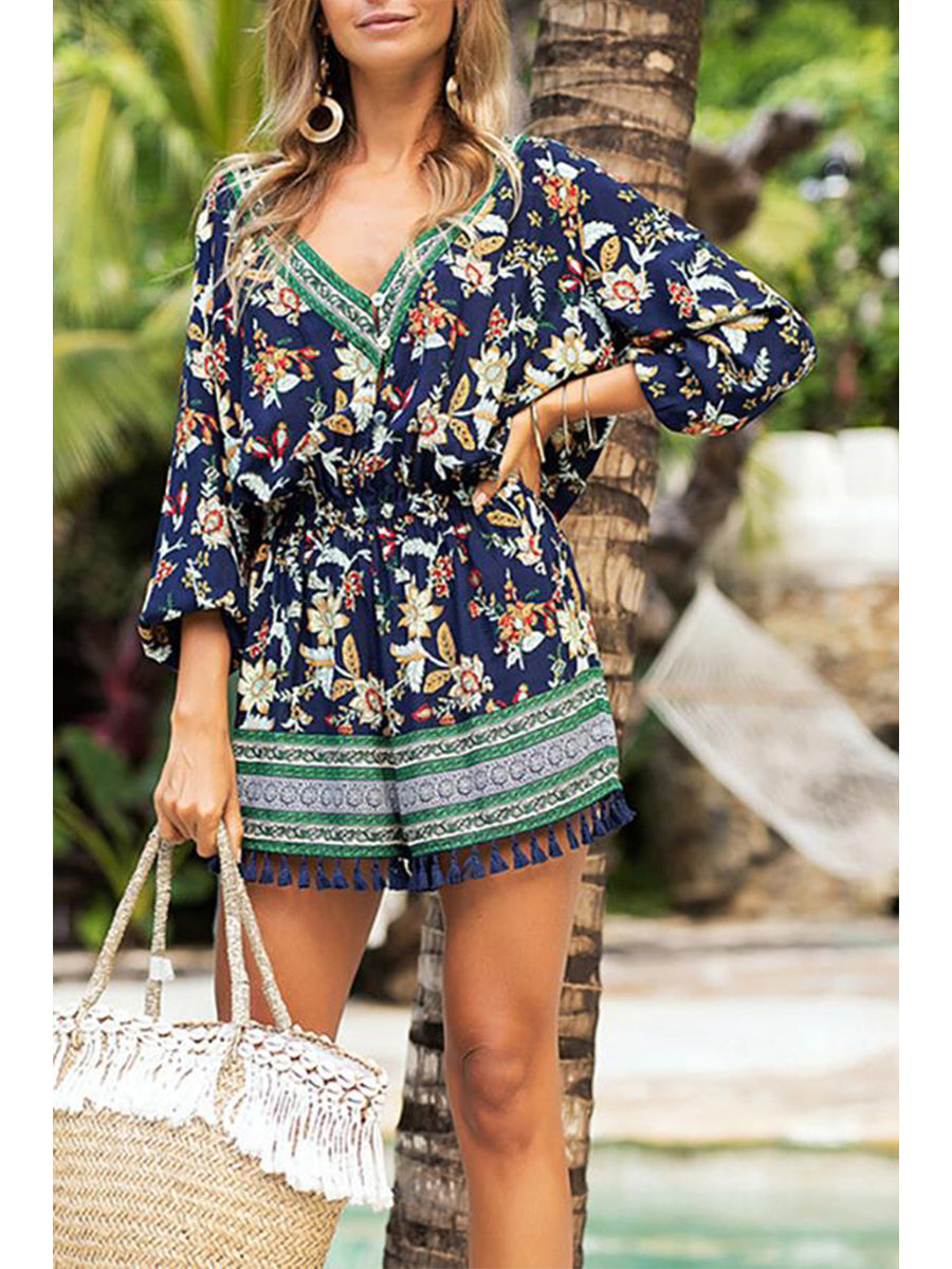 Casual Tassels Jumpsuit