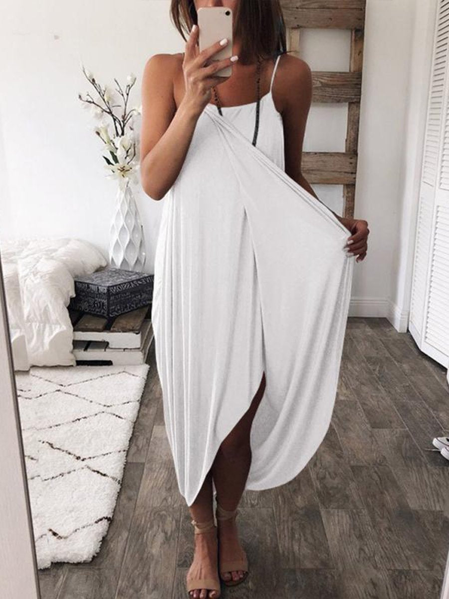 Splendid Entrance Wrap Midi Dress