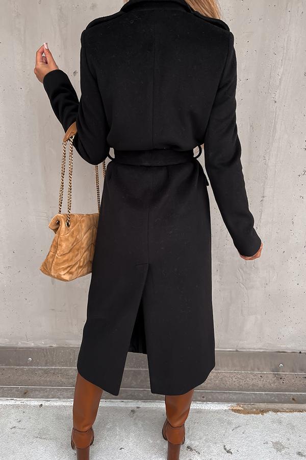 Casual Solid Coat