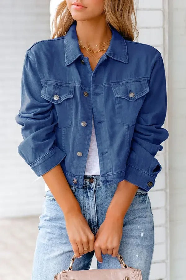 Plain Simple Denim Jacket