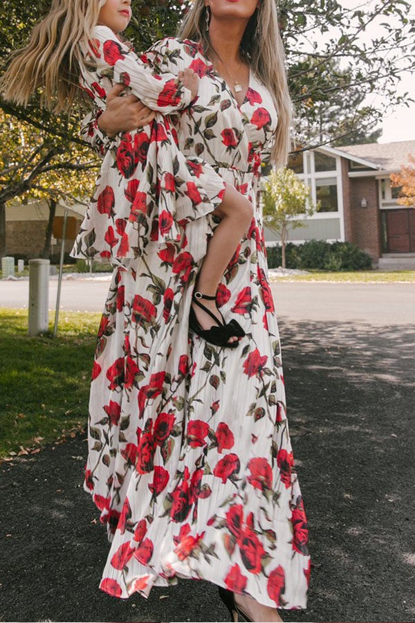 Fashion Printed Parent-child Outfit Dress