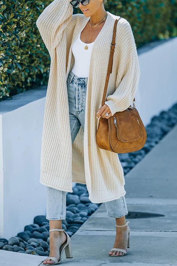 Your Own World Relaxed Duster Cardigan