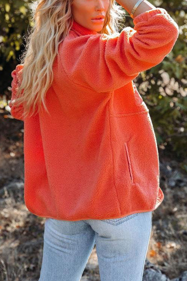 CABIN POCKETED FLEECE JACKET