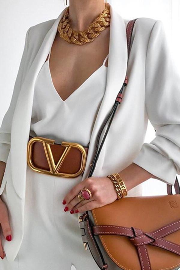 Fashion Lapel Slim Fit Blazer