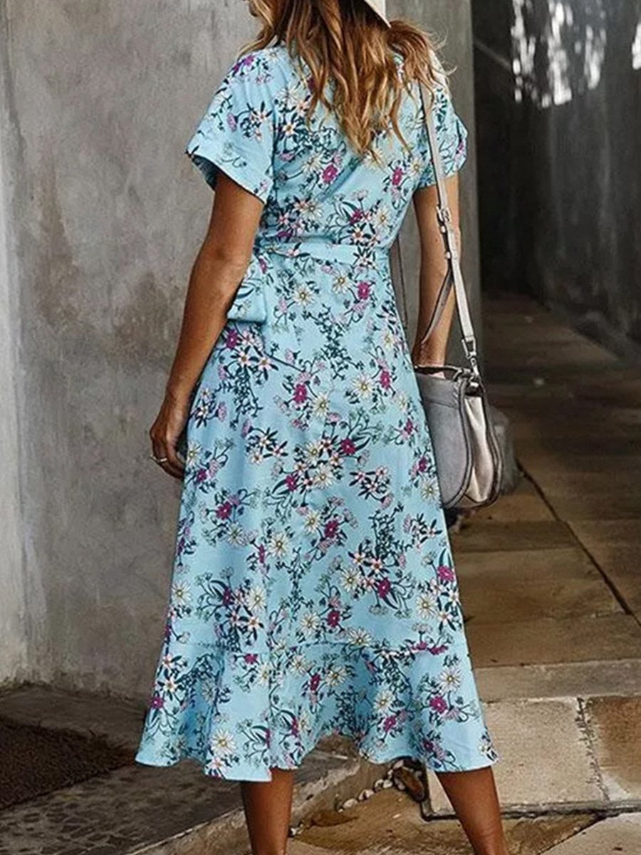 Summer Casual Print Dress