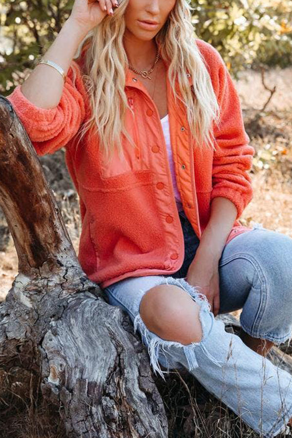 CABIN POCKETED FLEECE JACKET