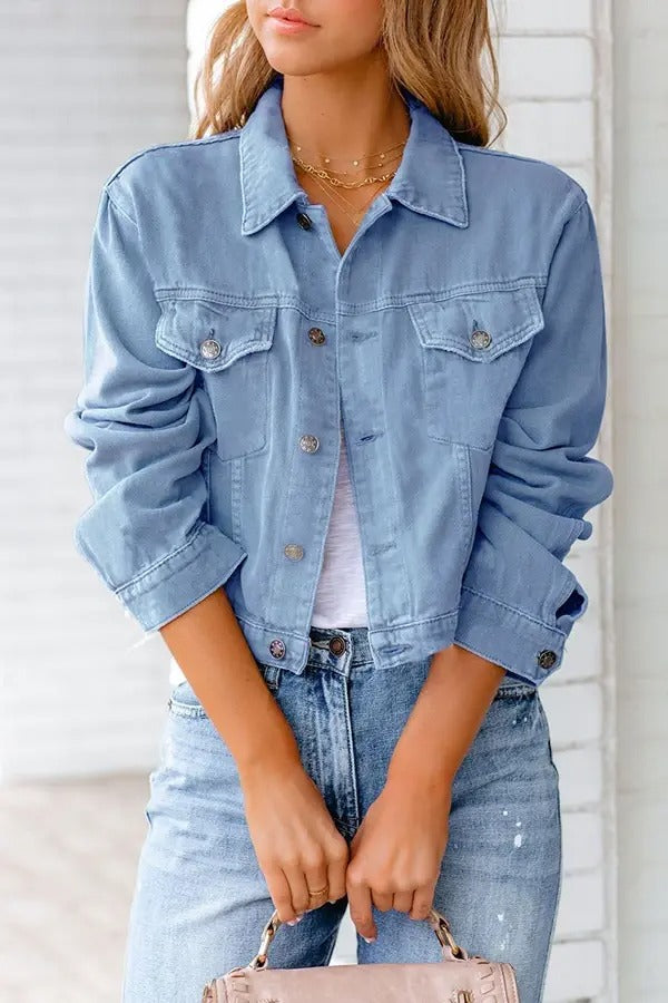 Plain Simple Denim Jacket