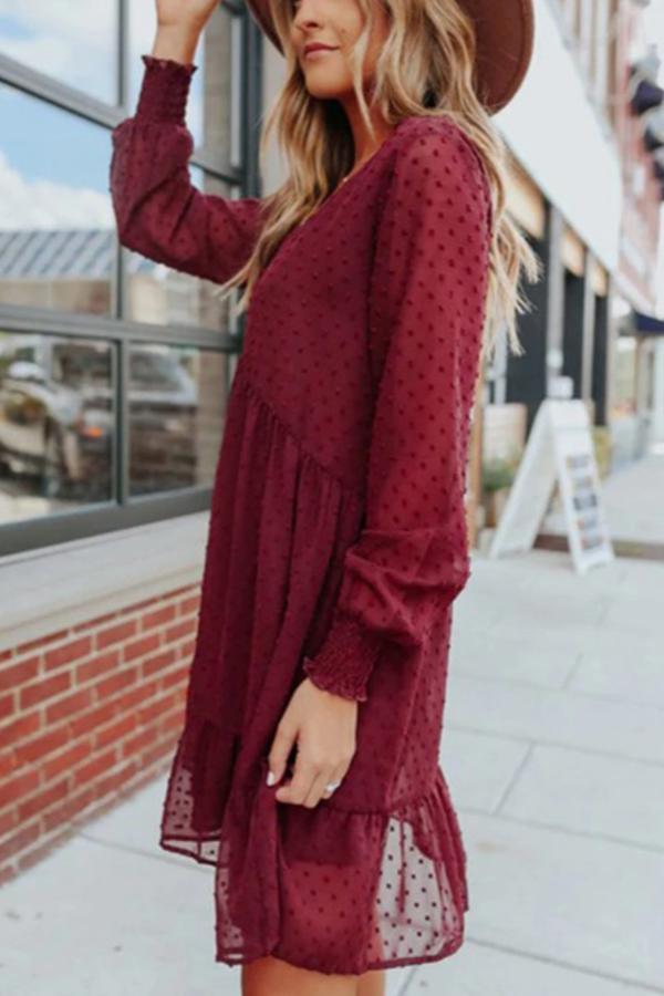 Romance Dotted Dress