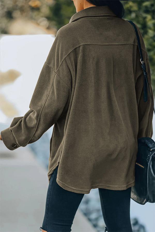 Mid-length Cardigan Loose Jacket