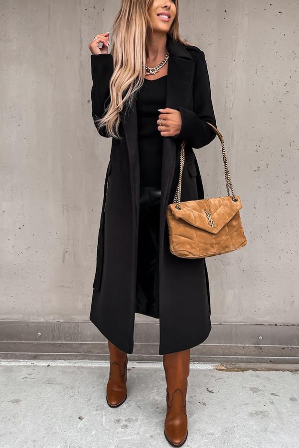 Casual Solid Coat