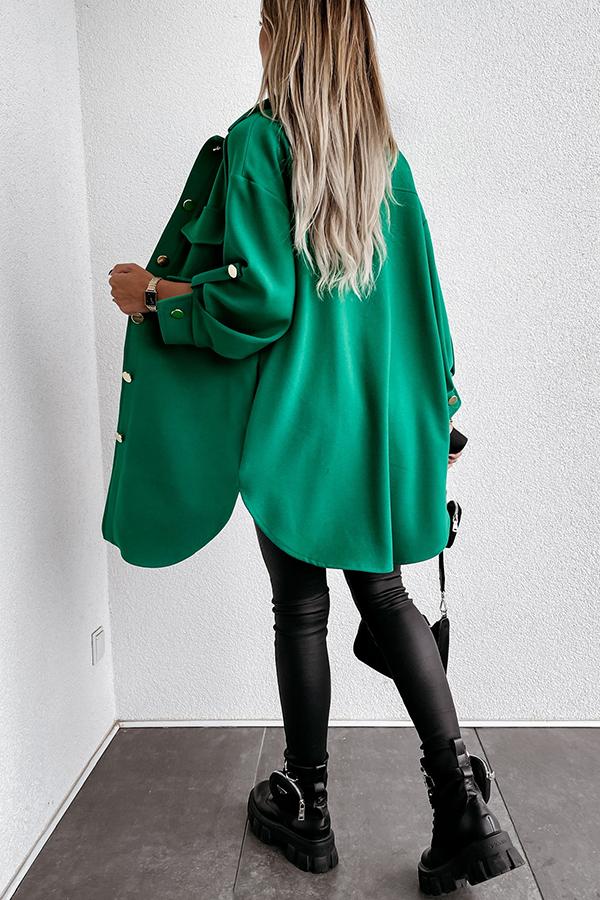 Pocketed Utility Coat