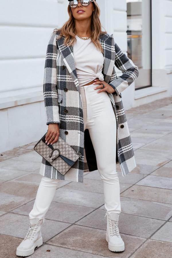 Gorgeous Plaid Coat