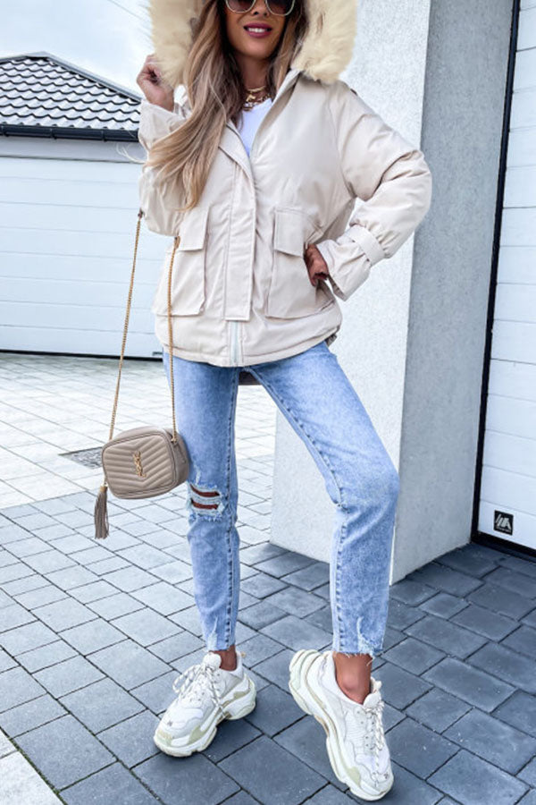 PISTACHIO PARKA JACKET
