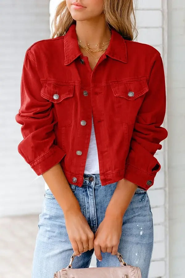Plain Simple Denim Jacket