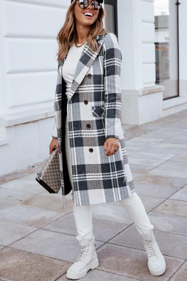 Gorgeous Plaid Coat