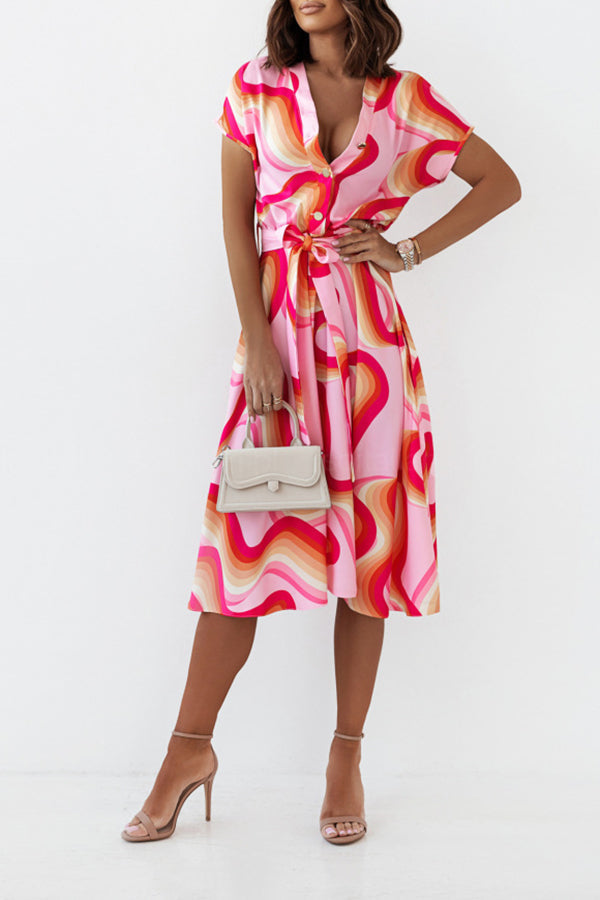 Sleeveless Off-Shoulder Ruffle Hem Slit Dress