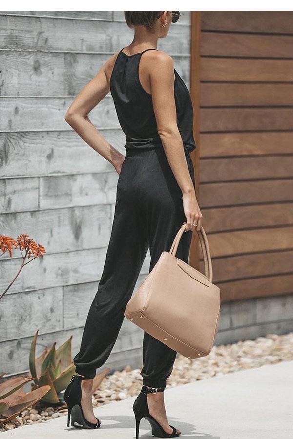 Fashion V Neck Jumpsuits