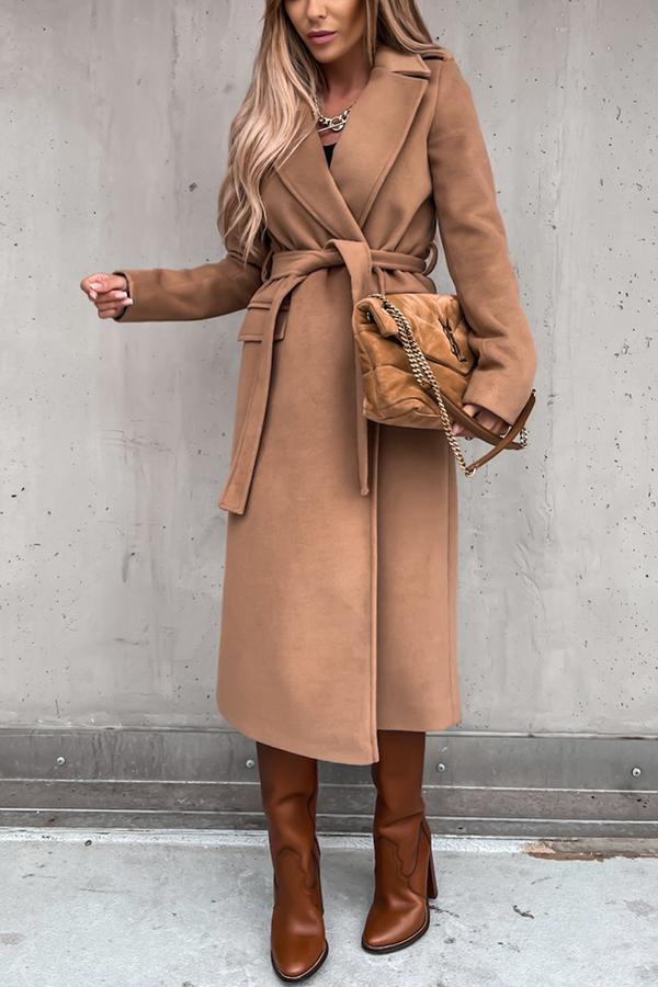 Casual Solid Coat