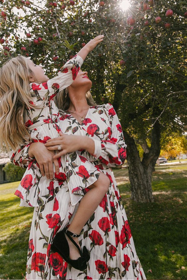 Fashion Printed Parent-child Outfit Dress
