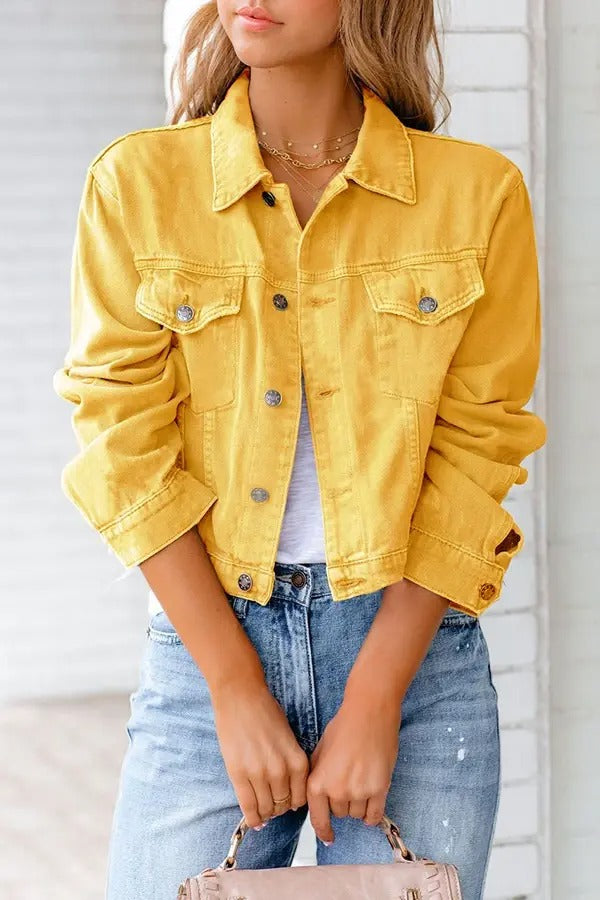 Plain Simple Denim Jacket