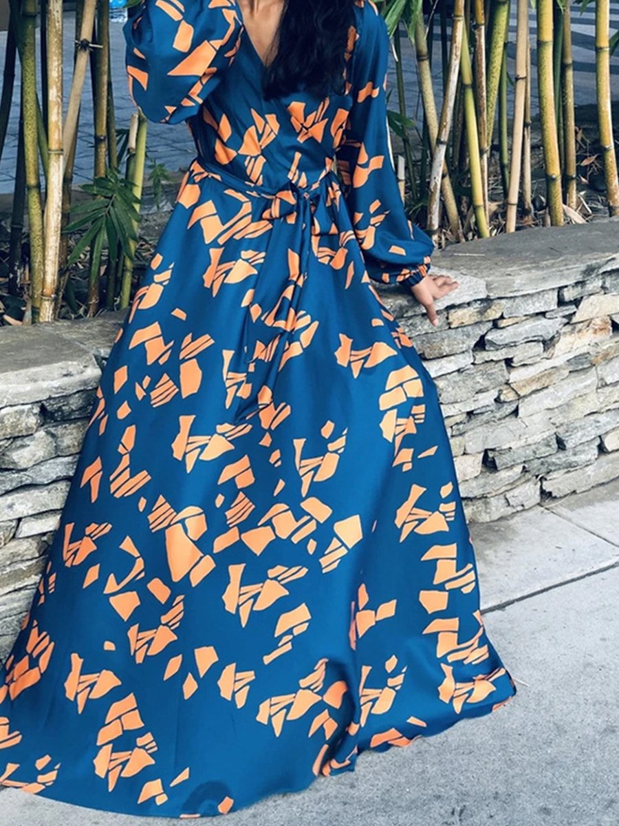 Long Sleeve Casual Fashion Dress