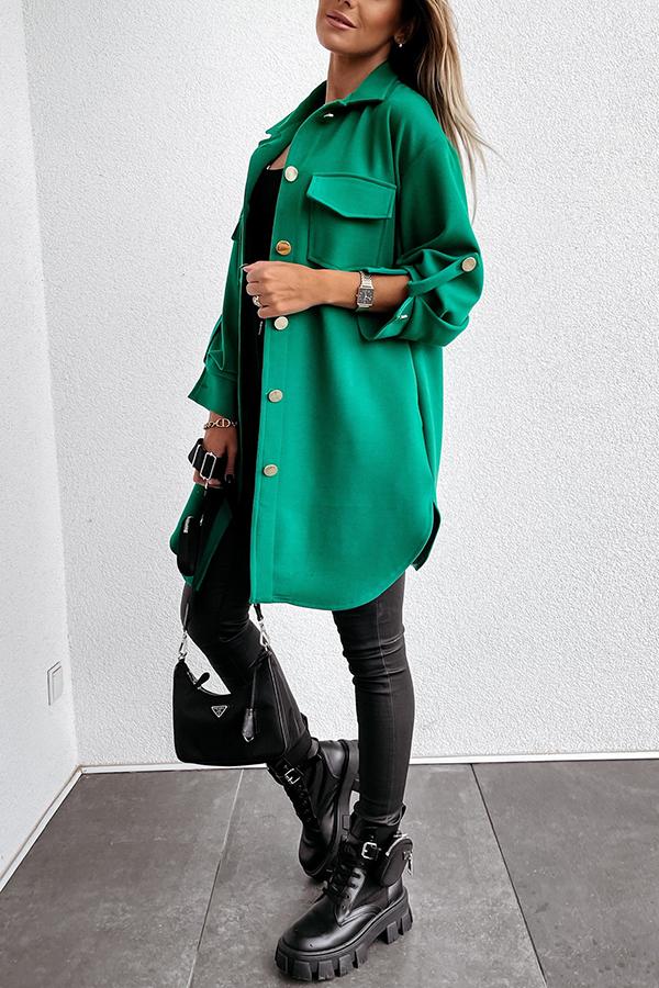 Pocketed Utility Coat