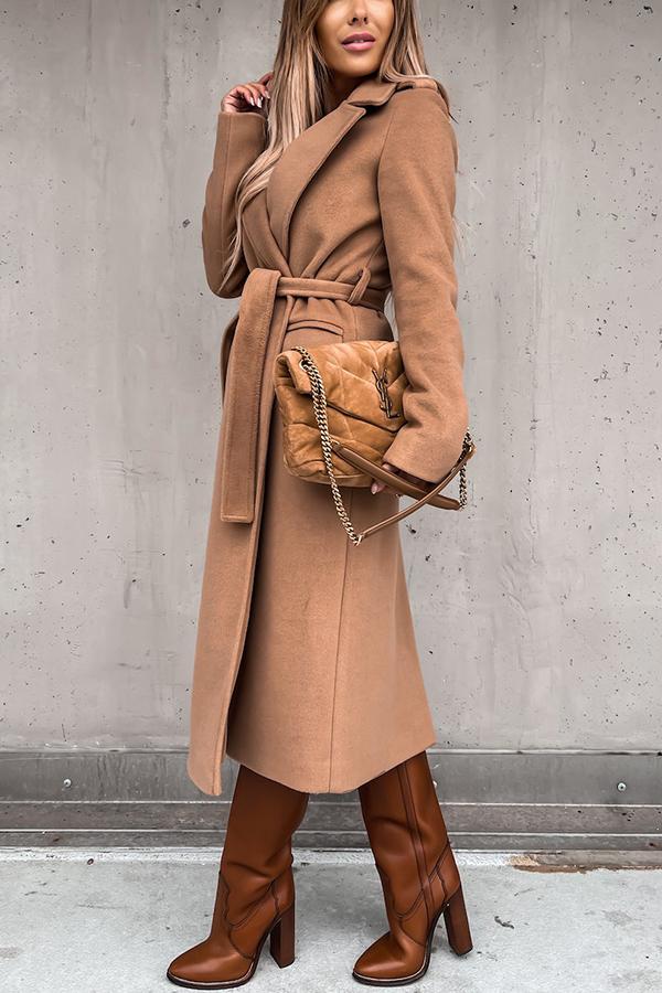 Casual Solid Coat