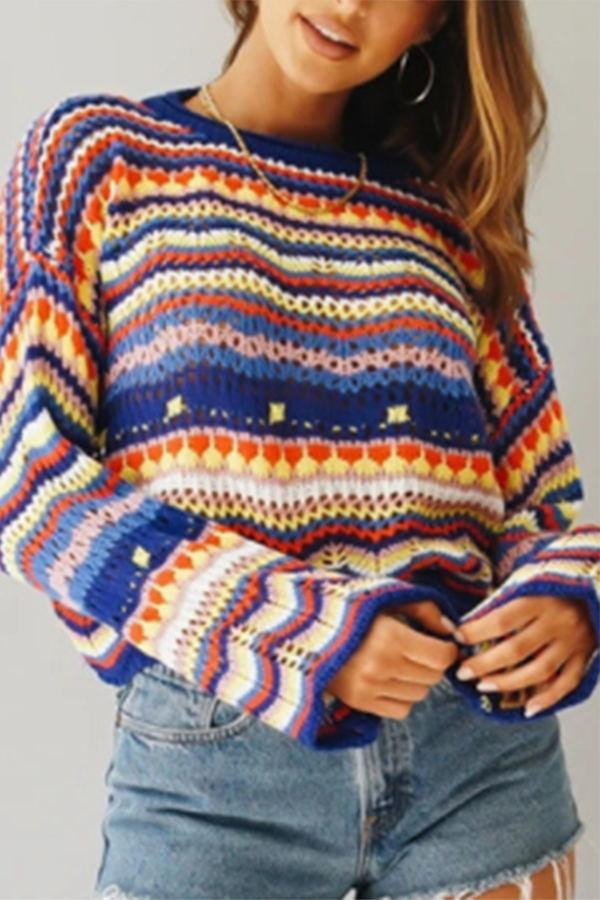 Loose Striped Sweater