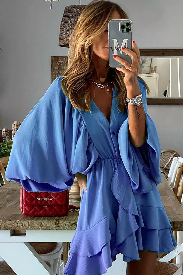 Share The Love Ruffle Babydoll Dress