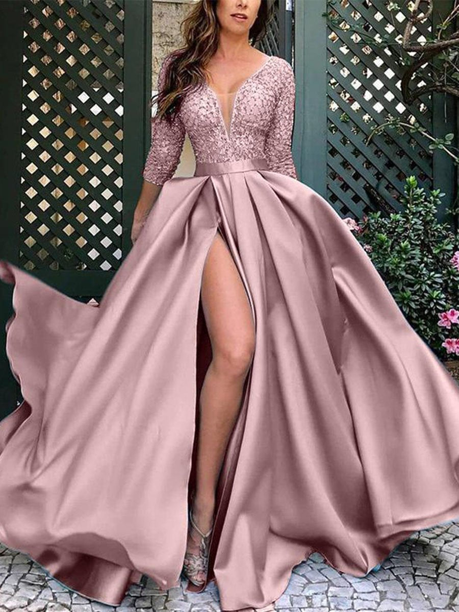 Lace Big Swing Dress
