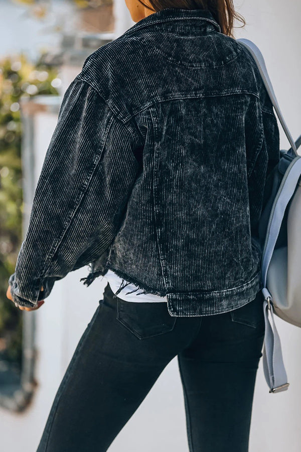 Retro Washed Corduroy Jacket