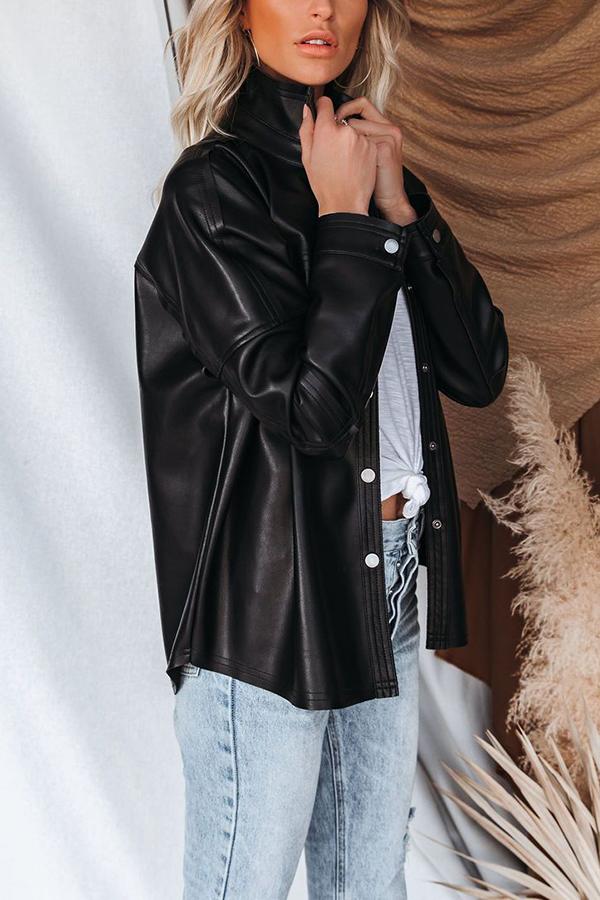 Sundown Faux Leather Jacket