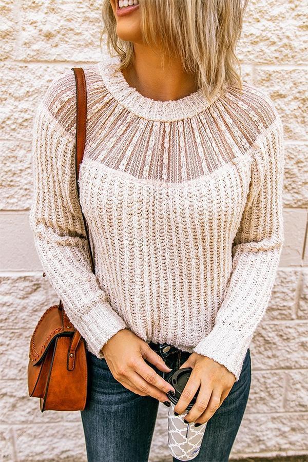 On-trend Patchwork Sweety Sweater
