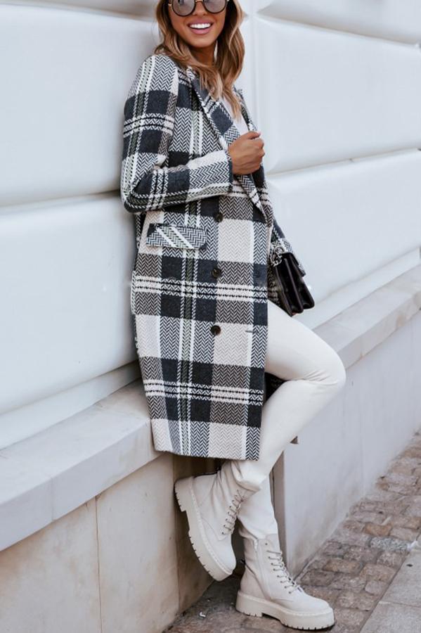 Gorgeous Plaid Coat