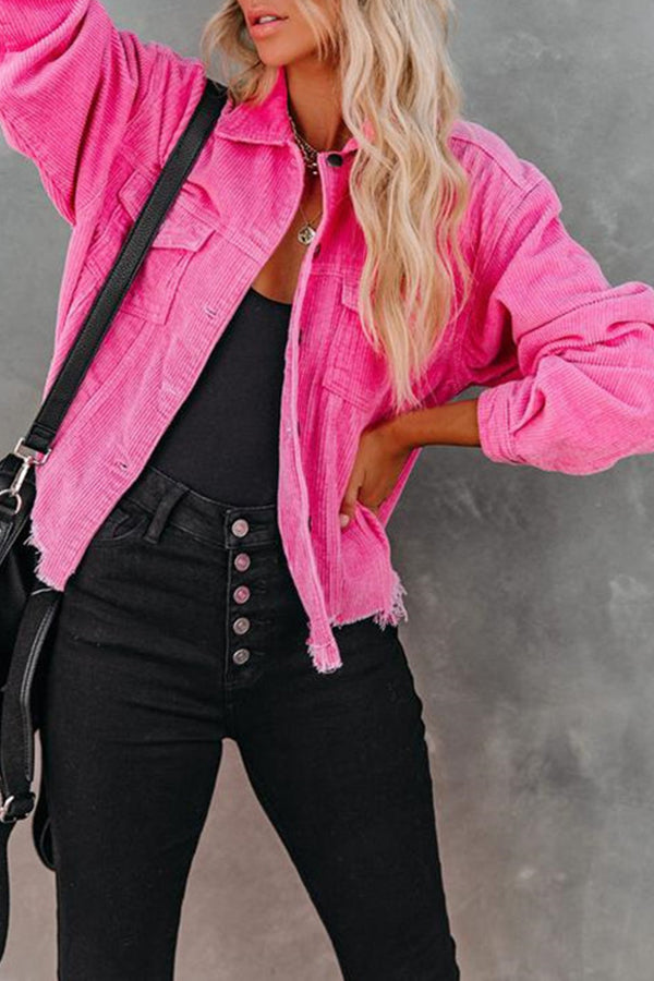 Retro Washed Corduroy Jacket