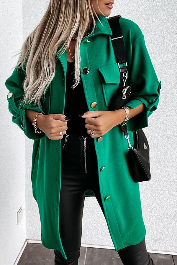 Pocketed Utility Coat