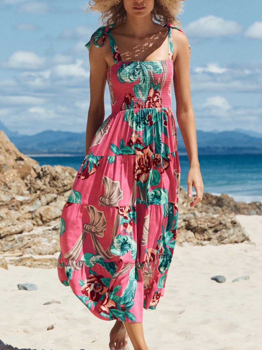 Printed Bandage Dress