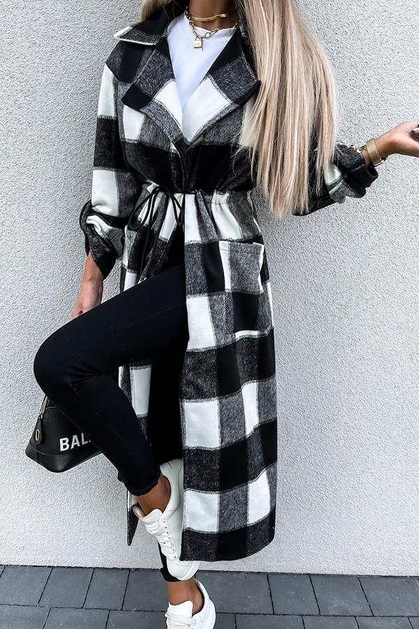 Drawstring Light Weight Coat