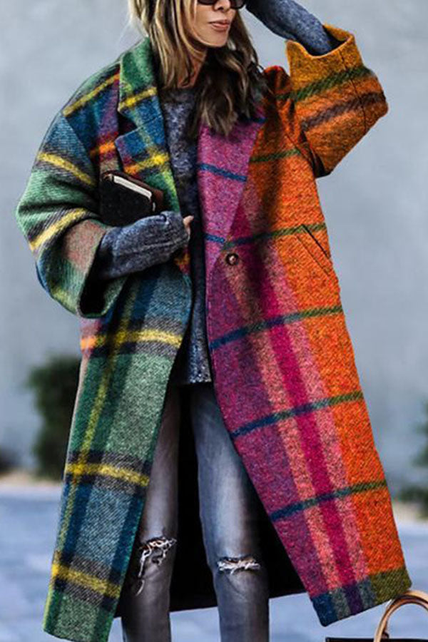 Modern Long Sleeve Halter Slim Overcoat